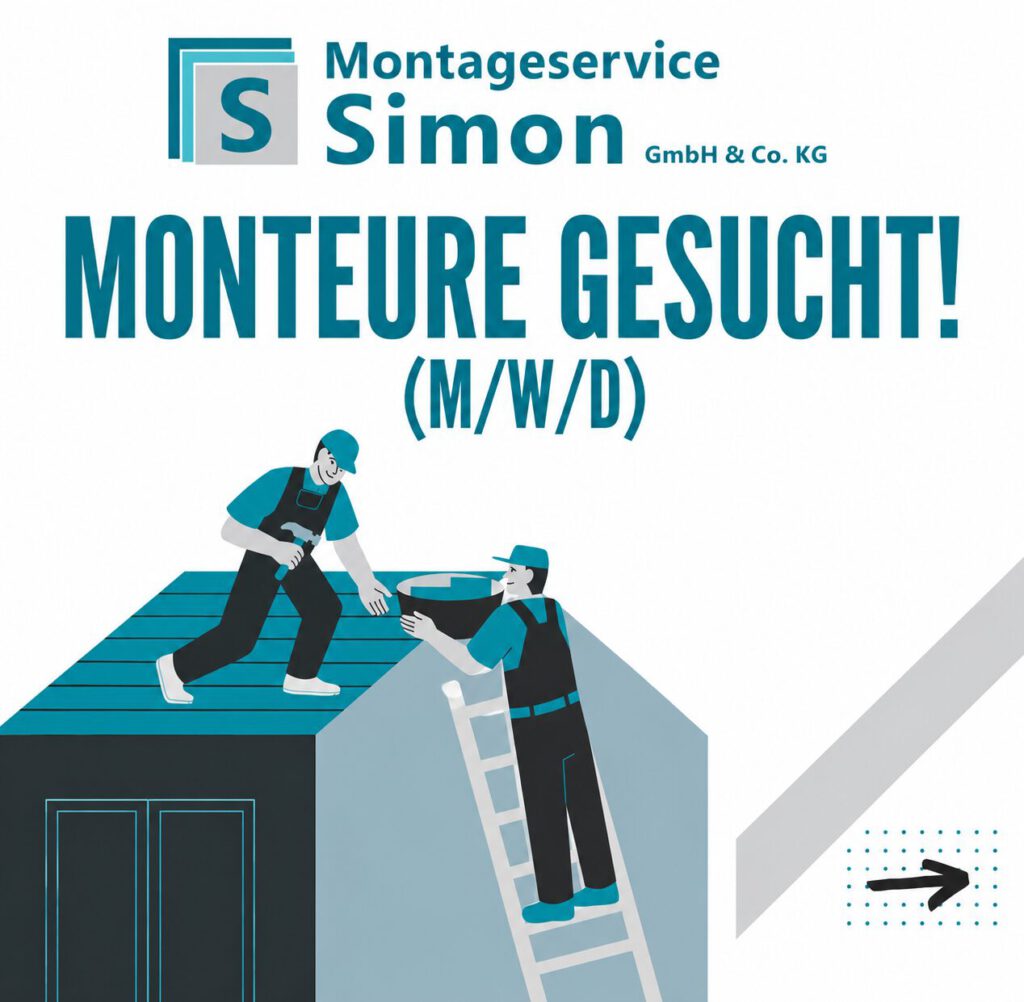 Monteure Stellenanzeige